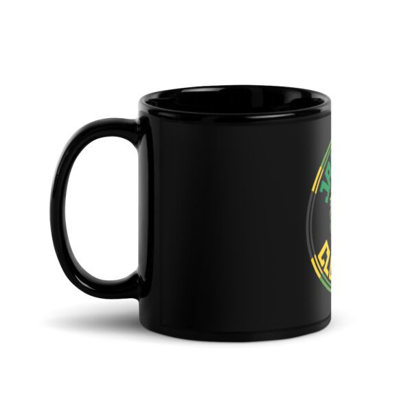 black glossy mug black 11 oz handle on left 6555d9cc86521