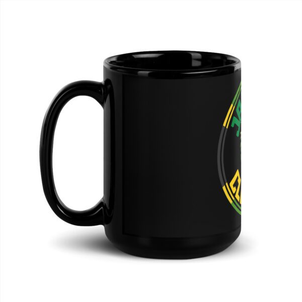black glossy mug black 15 oz handle on left 6555d9cc86674