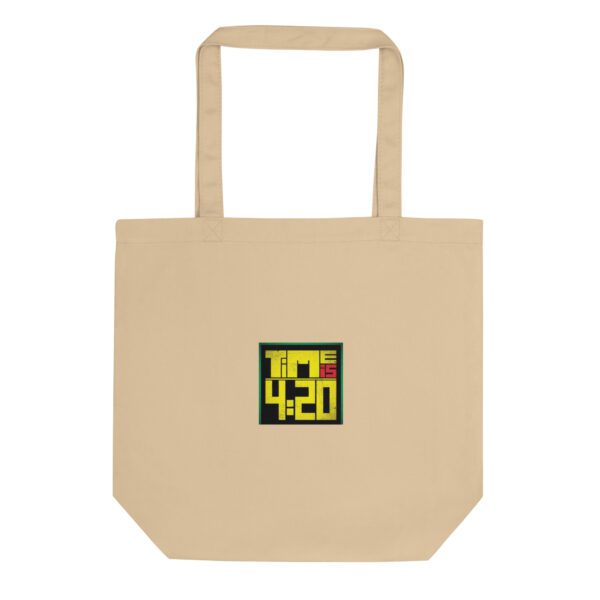 Time is 4:20 Eco Tote Bag – Image 3