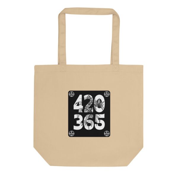 eco tote bag oyster front 65df95b1d2888