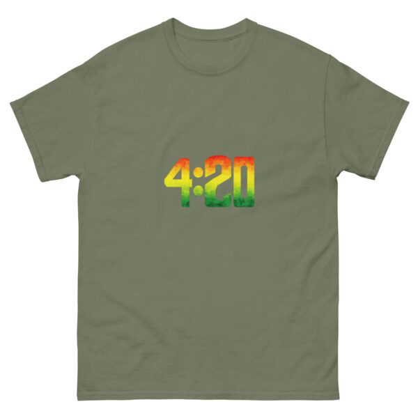 mens classic tee military green front 65d77a902a3ed