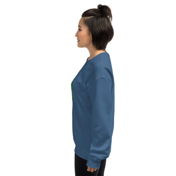 unisex crew neck sweatshirt indigo blue left 65c4a1033b30f