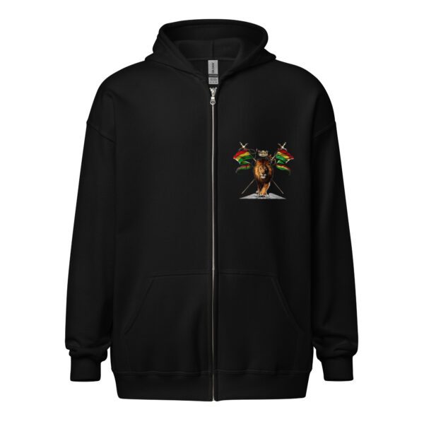 unisex heavy blend zip hoodie black front 65d9d9a7ae8b7