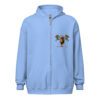 Lion of Judah Walk Heavy blend zip Hoodie – Image 9