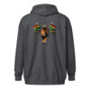 Lion of Judah Walk Heavy blend zip Hoodie – Image 6