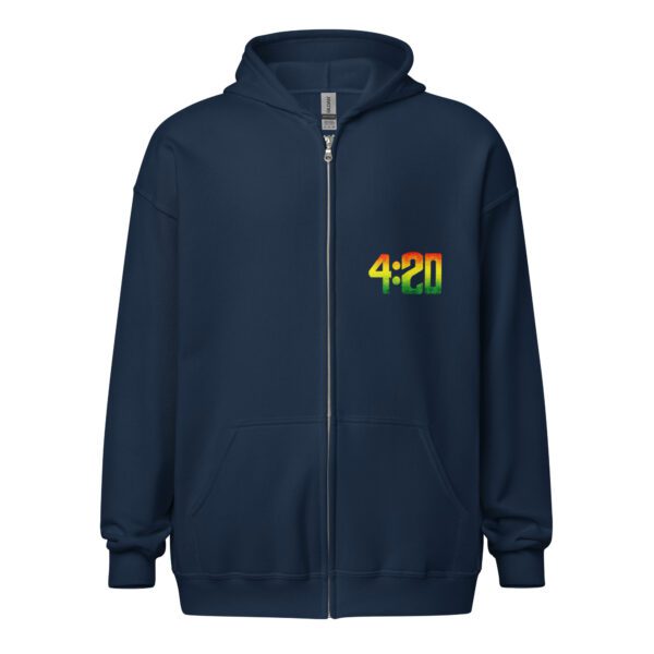 unisex heavy blend zip hoodie navy front 65d7744bec757