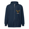 Lion of Judah Walk Heavy blend zip Hoodie – Image 3