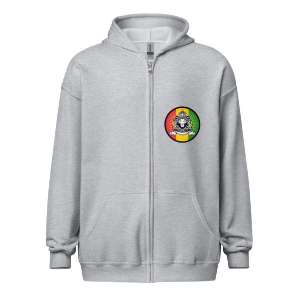 unisex heavy blend zip hoodie sport grey front 65d9ae4e9b161