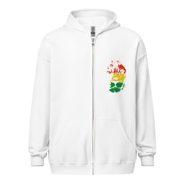 unisex heavy blend zip hoodie white front 65dae7b6c1759