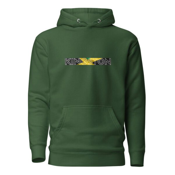 unisex premium hoodie forest green front 65d9a82634483