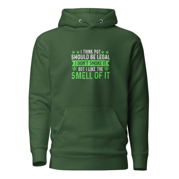 unisex premium hoodie forest green front 65e0f5dde16a9