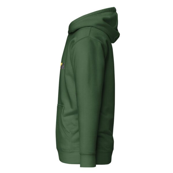 unisex premium hoodie forest green left 65d9a8263906e
