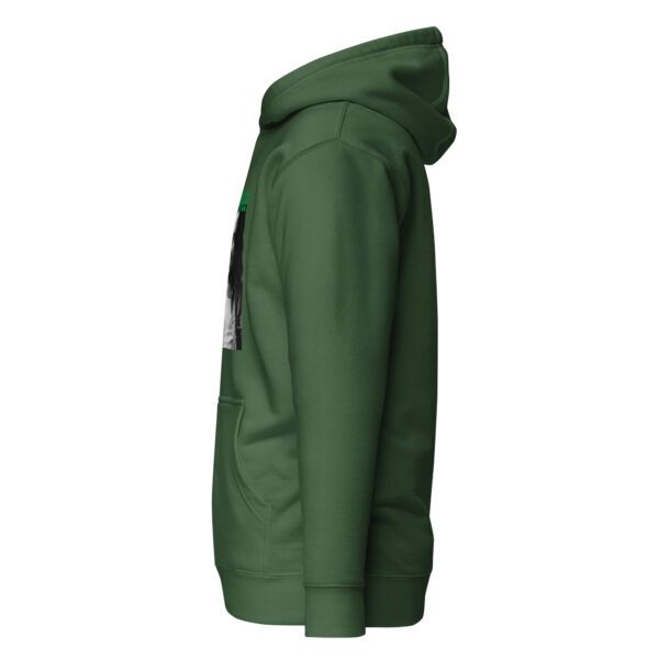 unisex premium hoodie forest green left 65da13a4de158