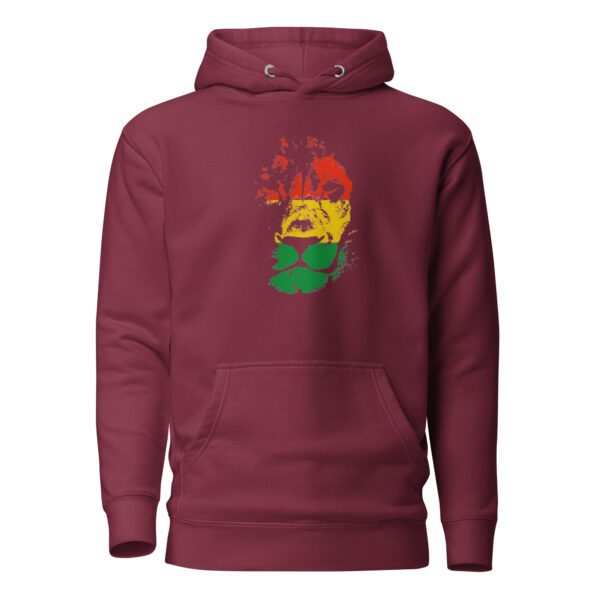 unisex premium hoodie maroon front 65dae8a306c60