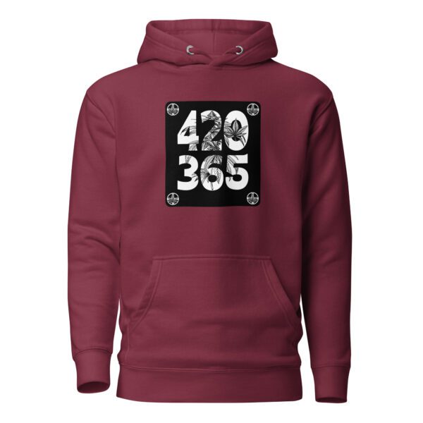 unisex premium hoodie maroon front 65df953e060bc