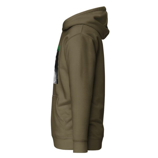 unisex premium hoodie military green left 65da13a4e505d