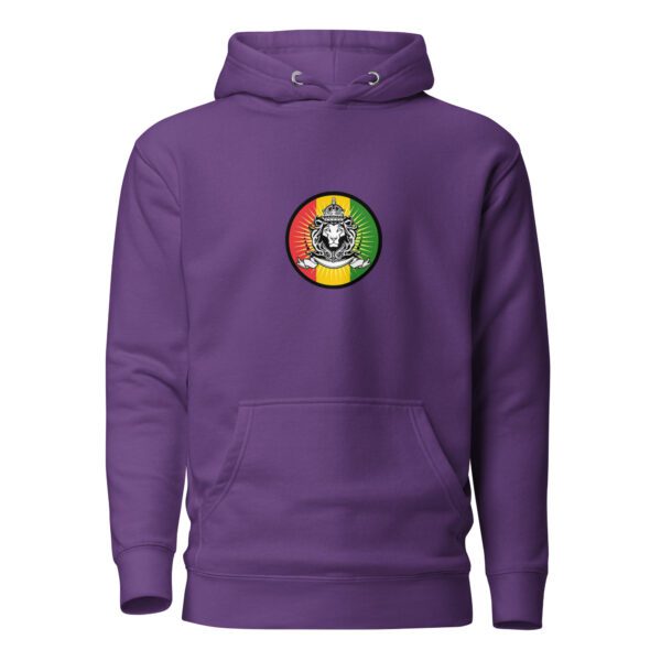 unisex premium hoodie purple front 65d9af355ffaa