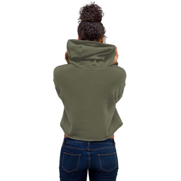 womens cropped hoodie military green back 65d9a1659b40a