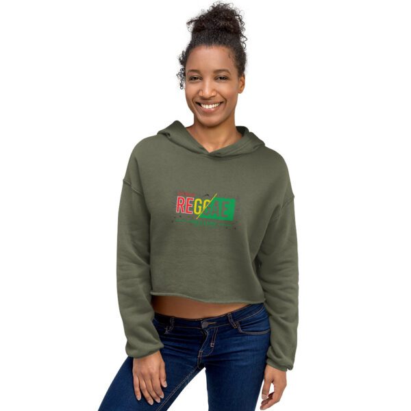 womens cropped hoodie military green front 65d9a1659b198