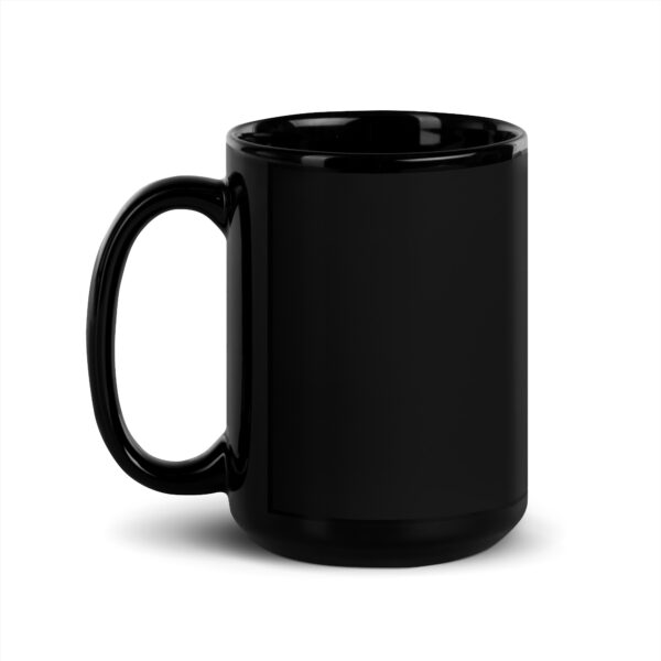 black glossy mug black 15 oz handle on left 65f5a4764965a