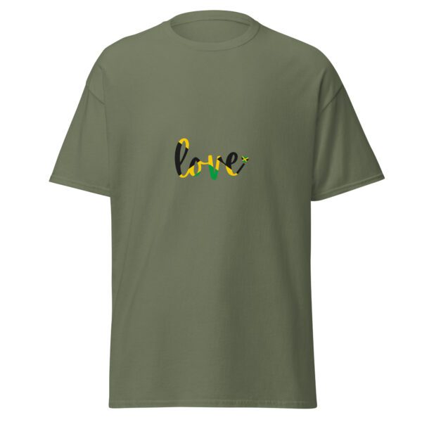 mens classic tee military green front 65ef19b1418c8