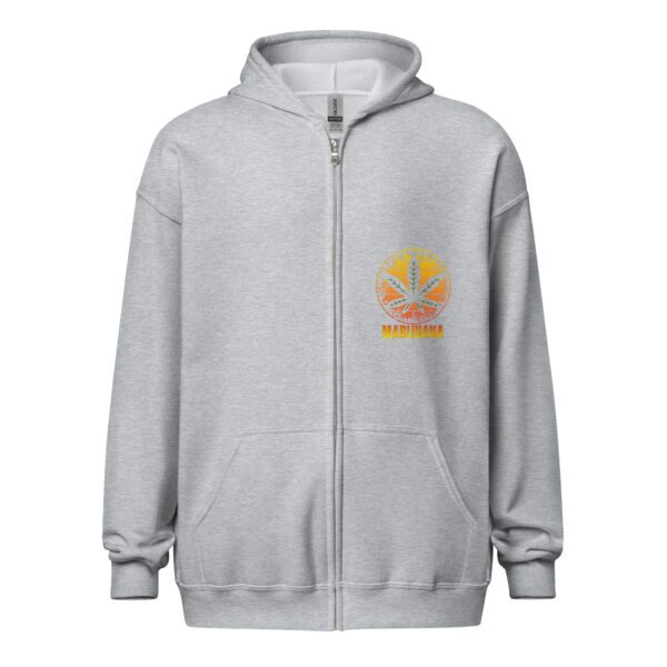 unisex heavy blend zip hoodie sport grey front 65f499189dad9