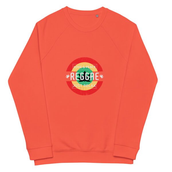 unisex organic raglan sweatshirt burnt orange front 66008f80c869d