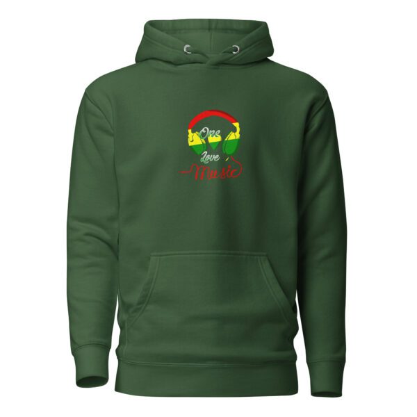 unisex premium hoodie forest green front 65e45ac125d9b