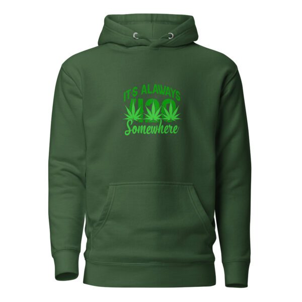 unisex premium hoodie forest green front 65eed6bac6d6a