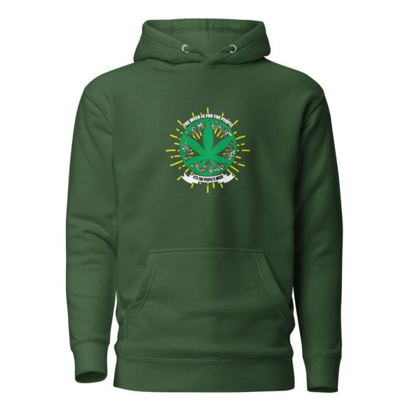 unisex premium hoodie forest green front 660073a6c2011