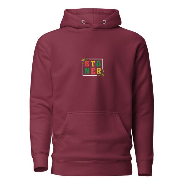 unisex premium hoodie maroon front 65e424e22eaa2