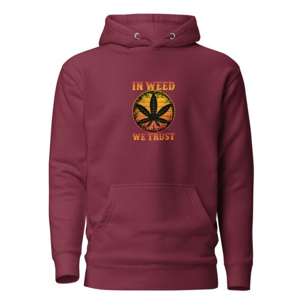 unisex premium hoodie maroon front 65eecd91866c6