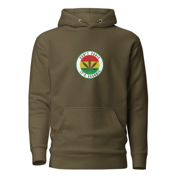 unisex premium hoodie military green front 65e4364050ffd
