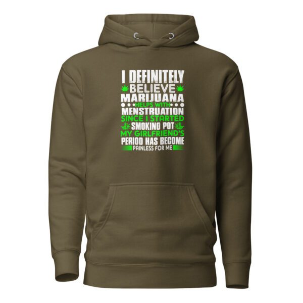 unisex premium hoodie military green front 65eea8098080a