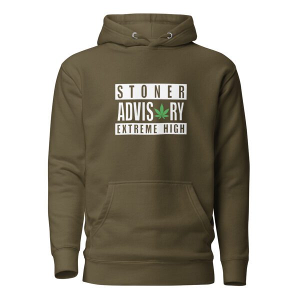 unisex premium hoodie military green front 65ff2311d1a82