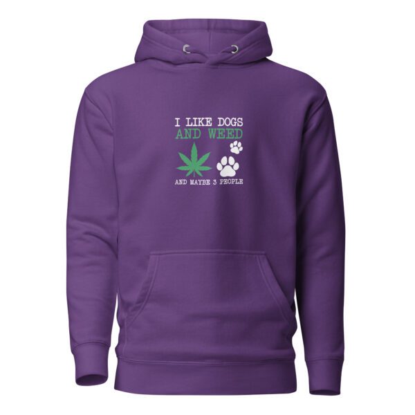 unisex premium hoodie purple front 65e43b0787477