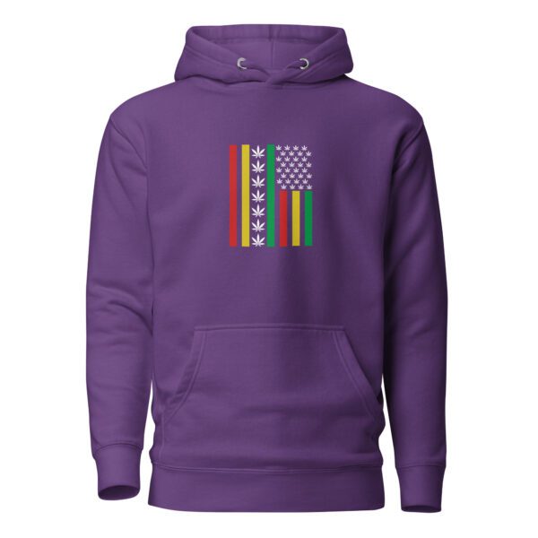 unisex premium hoodie purple front 65e44f3ebda43