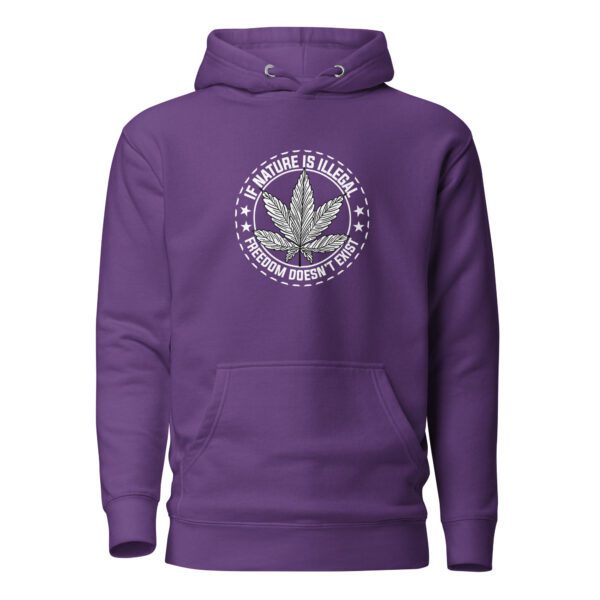 unisex premium hoodie purple front 65e46b4aeb171