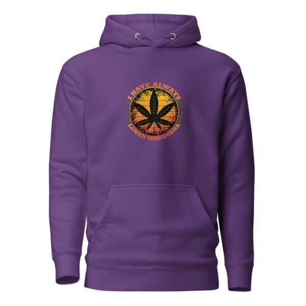 unisex premium hoodie purple front 65eec5021c765