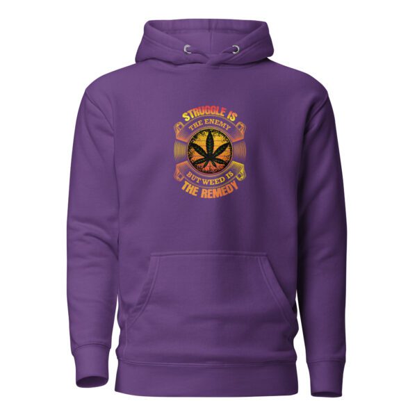 unisex premium hoodie purple front 65ff3fcdcefd6