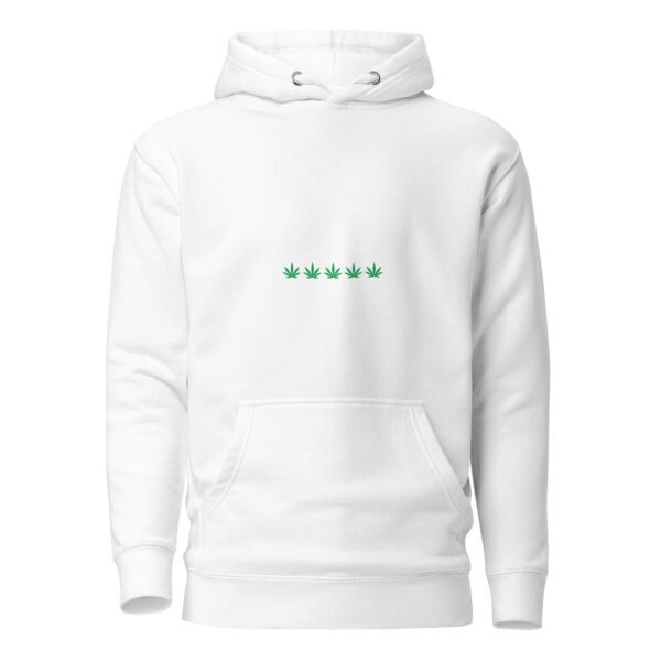 unisex premium hoodie white front 65e437c2e1f8d