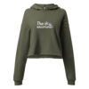 The Weed Father Crop Hoodie