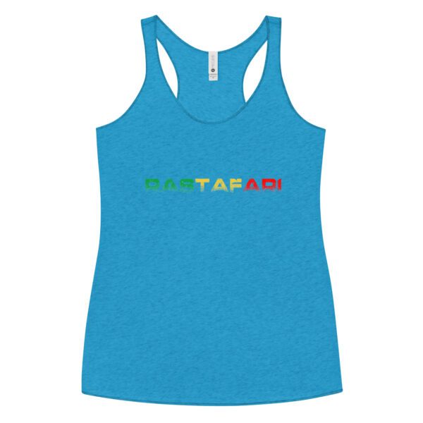 womens racerback tank top vintage turquoise front 65f5b0b153a63